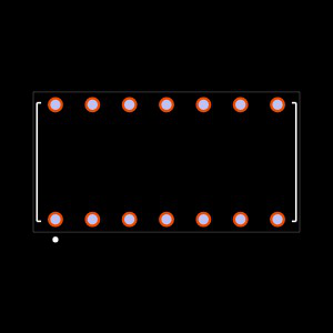 BCS-107-LM-S-HE Footprint