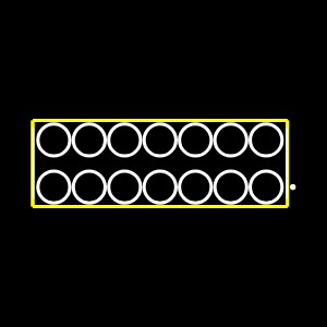 BCS-107-S-D-DE-BE Footprint