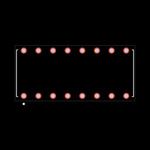 BCS-108-L-S-HE-002 Footprint