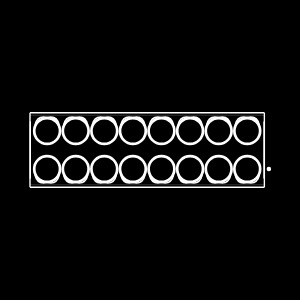 BCS-108-T-D-DE Footprint