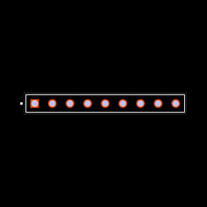 BCS-109-F-S-TE Footprint