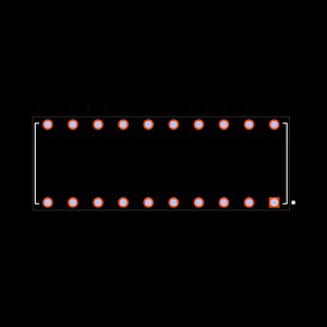 BCS-110-F-D-HE Footprint