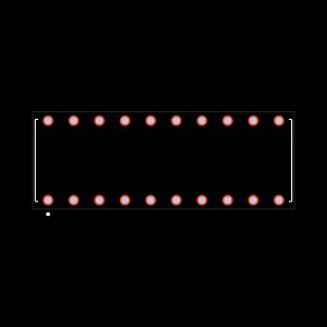 BCS-110-F-S-HE Footprint