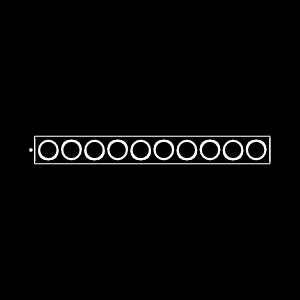 BCS-110-L-S-DE-BE Footprint