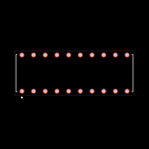 BCS-110-L-S-HE Footprint