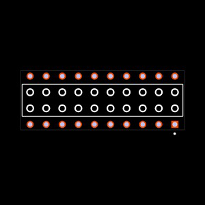 BCS-110-LM-D-PE Footprint