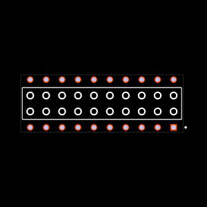 BCS-110-T-D-PE-BE Footprint