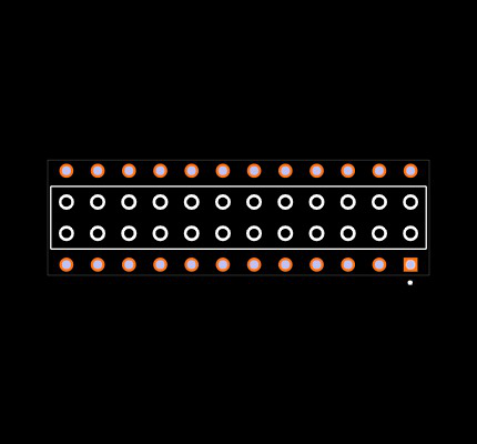 BCS-112-L-D-PE Footprint