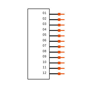 BCS-112-LM-S-PE Symbol