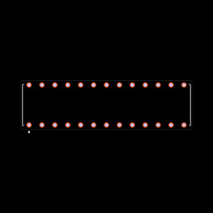 BCS-113-F-S-HE Footprint
