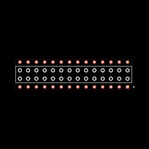 BCS-114-F-D-PE-BE Footprint