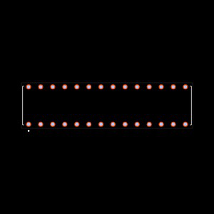 BCS-114-S-S-HE Footprint