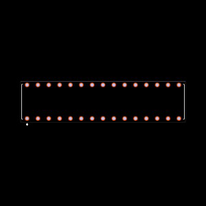BCS-115-L-S-HE Footprint