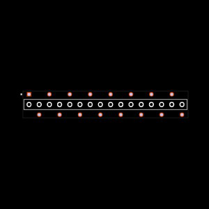 BCS-116-L-S-PE Footprint