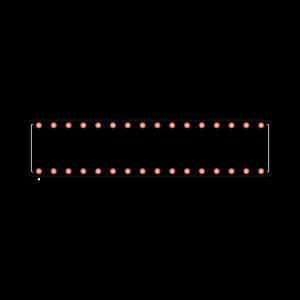 BCS-116-S-S-HE Footprint