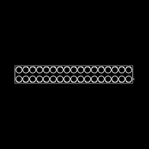 BCS-117-L-D-DE Footprint