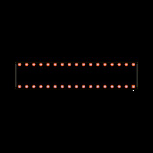 BCS-117-LM-D-HE Footprint
