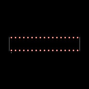 BCS-117-T-S-HE Footprint