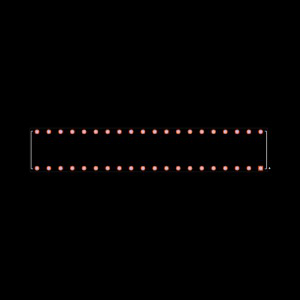 BCS-120-S-D-HE Footprint
