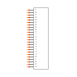 BCS-124-L-S-PE-BE Symbol