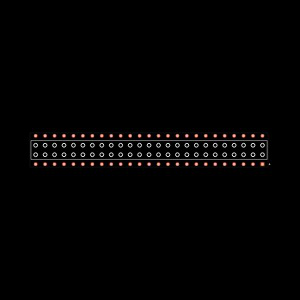 BCS-125-T-D-PE-BE Footprint
