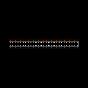 BCS-127-F-D-PE-BE Footprint