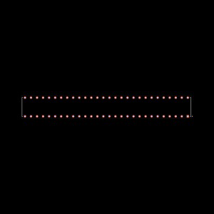 BCS-128-F-D-HE Footprint