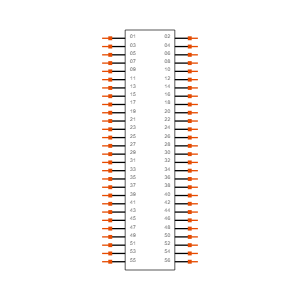 BCS-128-L-D-PE-BE Symbol