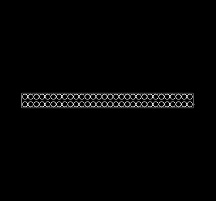 BCS-130-L-D-DE Footprint