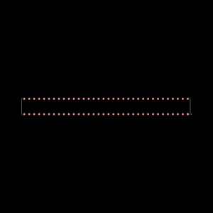 BCS-134-L-D-HE Footprint