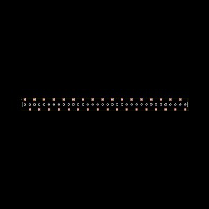 BCS-134-L-S-PE-BE Footprint