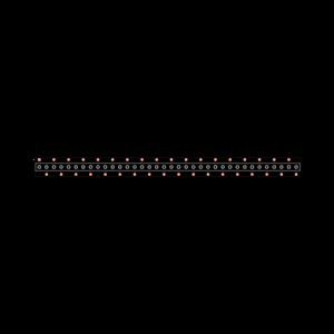 BCS-136-L-S-PE Footprint