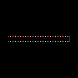 BCS-137-L-D-HE Footprint