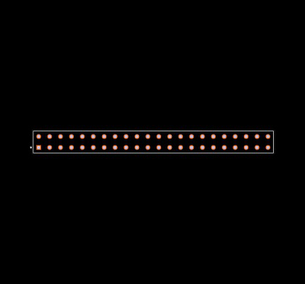 BDL-122-G-E Footprint