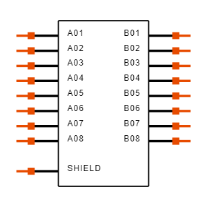 BE40B-J-M-2-08 Symbol