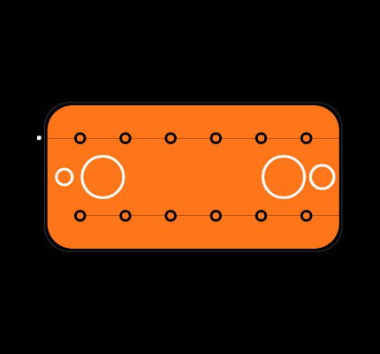 BE40B-J-S-2-06 Footprint