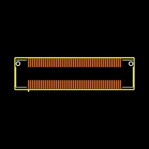 BSH-050-01-F-D-A Footprint