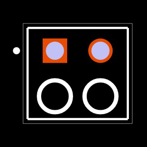 BSW-102-24-G-S Footprint