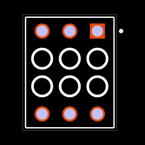 BSW-103-24-L-D Footprint