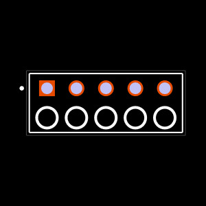 BSW-105-24-L-S Footprint