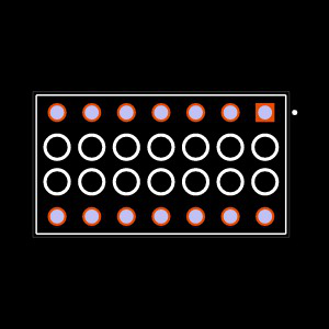 BSW-107-24-G-D Footprint