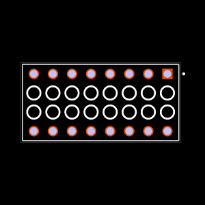 BSW-108-04-G-D Footprint