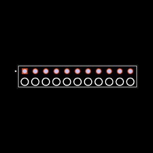 BSW-111-04-G-S Footprint