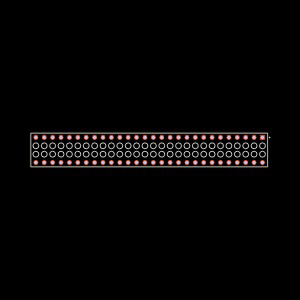 BSW-128-04-T-D Footprint