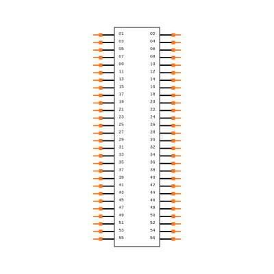 BSW-128-04-T-D Symbol