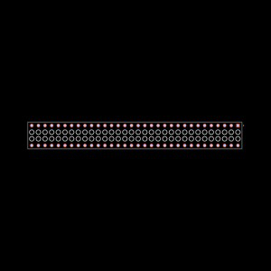 BSW-132-24-L-D Footprint