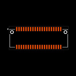 BTE-020-03-F-D-A Footprint
