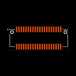 BTE-020-04-L-D-A-K Footprint