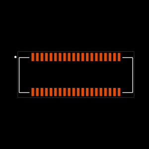 BTE-020-07-F-D Footprint