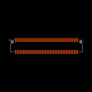 BTE-040-06-L-D-A-K Footprint